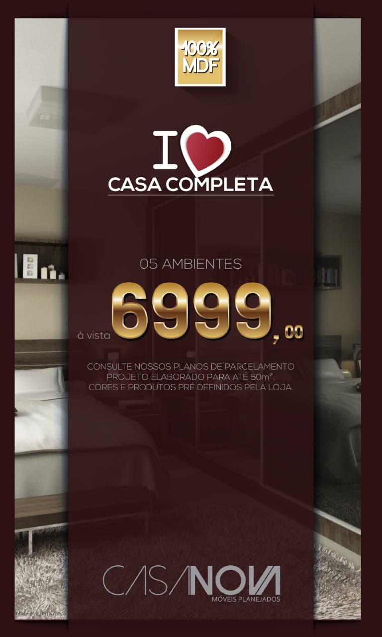 Casa Nova Móveis Planejados